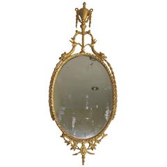 19th Century English Giltwood Wall Mirror 9