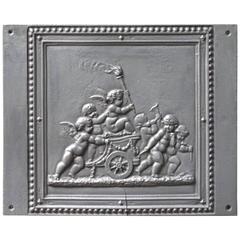 Vintage French 
Cupids
 Fireback