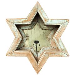 Antique Country Star Form Mirror