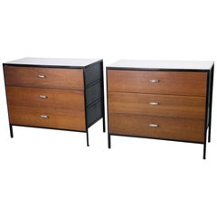 Pair of 'Steel Frame' Dressers by George Nelson for Herman Miller