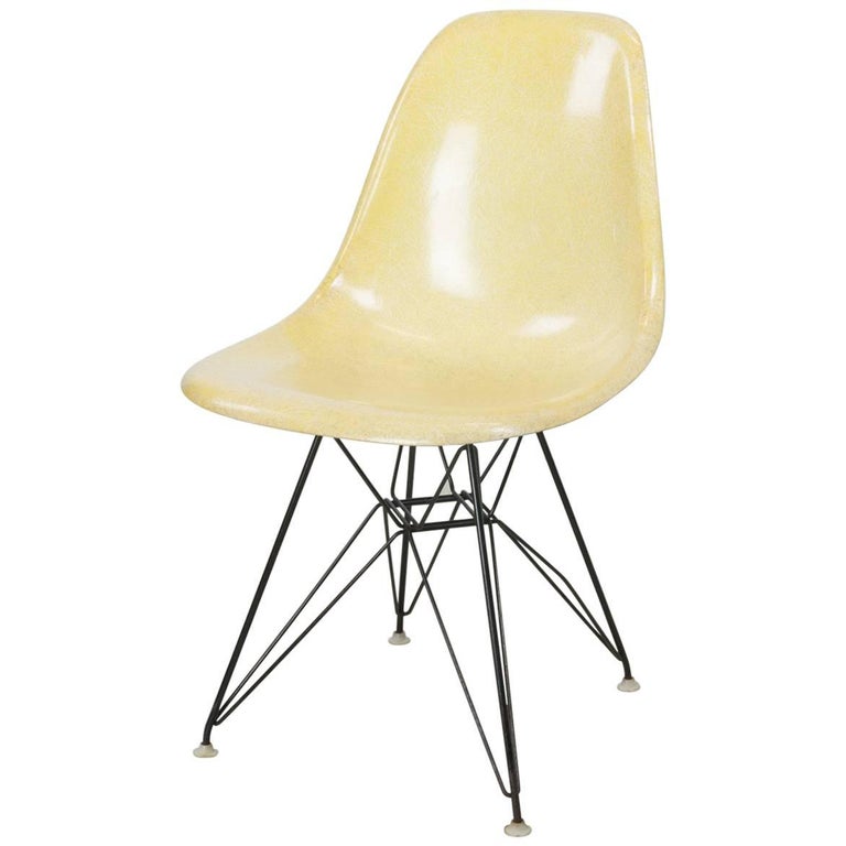 DSR Eiffel Base Side Chair by Charles and Ray Eames for Herman Miller For  Sale at 1stDibs