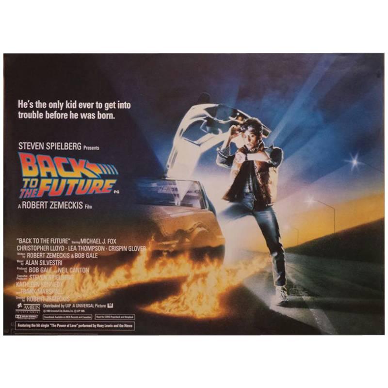 "Back To The Future" Film Poster, 1985