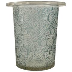 René Lalique "Feuilles De Vignes" Vase Ice Bucket