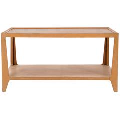 Edward Wormley Leather Top Coffee Table 12