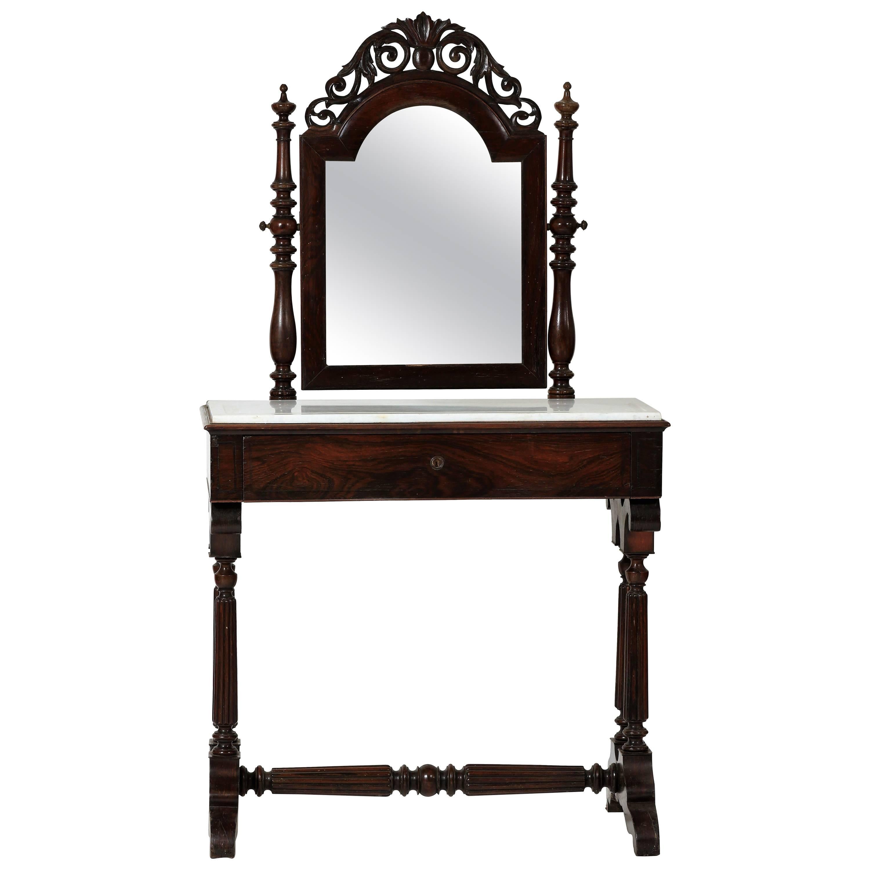 Commode d'époque Louis-Philippe en acajou