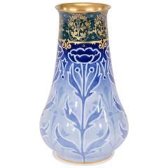Doulton Burslem Art Nouveau Vase with Poppies 4