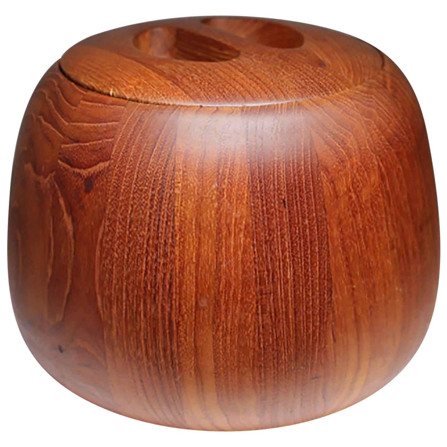 MCM Teak Ice Bucket by Dansk