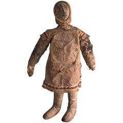 Eskimo Hide Doll with Hide Face 5