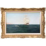 „Going Ashore“ von Sydney Phillips, britisches Meeresgemälde des 19. Jahrhunderts