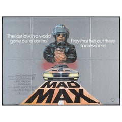 "Mad Max" Film Poster, 1979