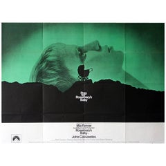 Vintage "Rosemary's Baby" Film Poster, 1968