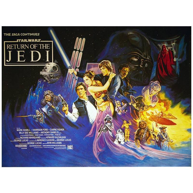 "Return Of The Jedi" Film Poster, 1983 For Sale