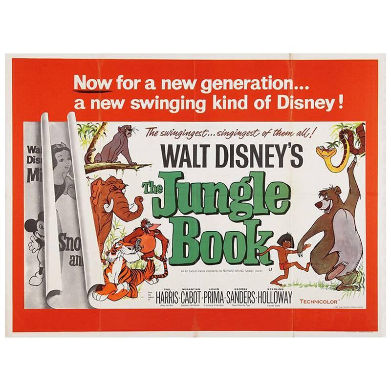 "The Jungle Book" Film Poster, 1967