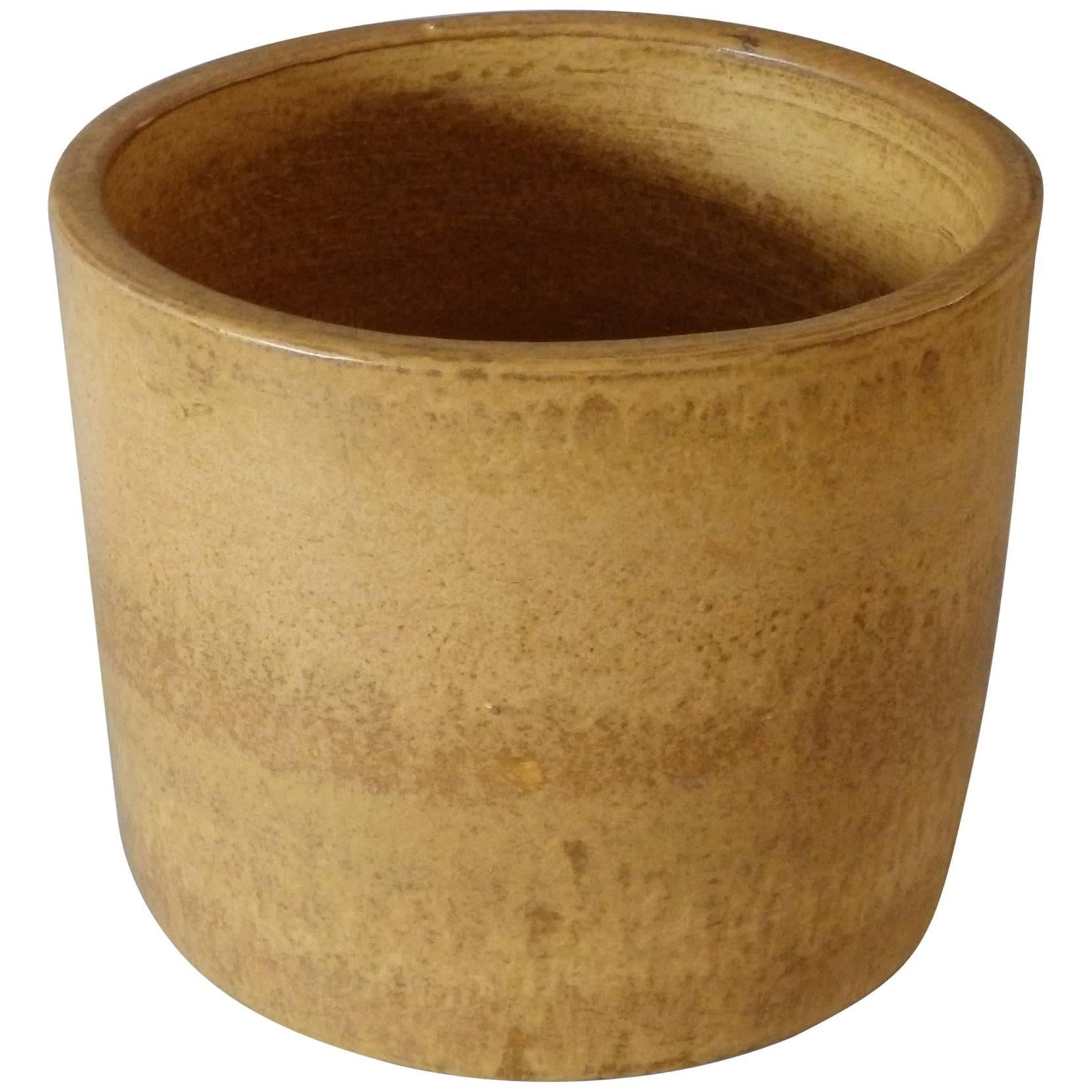 Architectural Pottery Style Cylinder Planter Pot