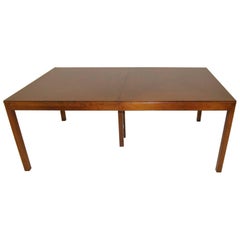 Dark Walnut Dining Room Table by Bert England for Johnson Furniture