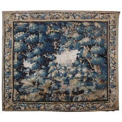French Aubusson Verdure 18th Century Tapestry