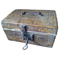 Rare 17th Century French Medieval Message Mail Letters Box 10