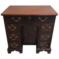 George III Kneehole Desk Dressing Table