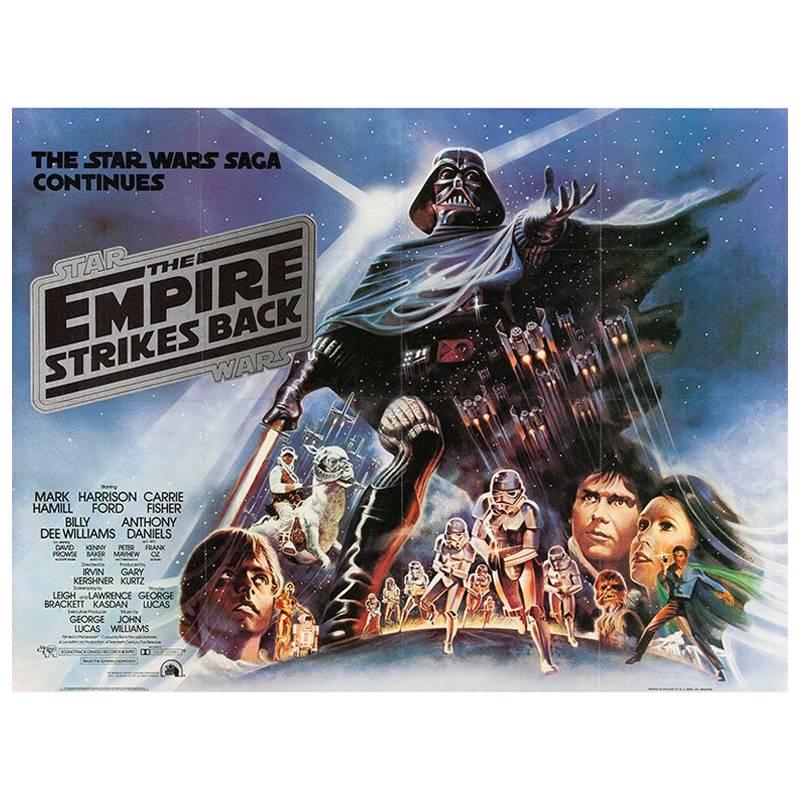 "The Empire Strikes Back" Film Poster, 1980 For Sale