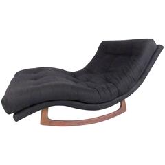 Mid-Century Adrian Pearsall Chaise Wave Rocker