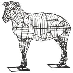 Wire Figure of a Sheep, circa 1920