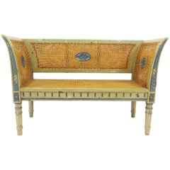 Regency Style Painted Bench