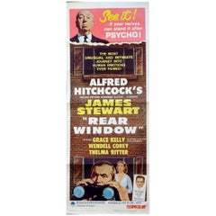 "Rear Window" Film Poster, 1962