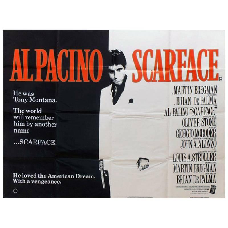 "Scarface", Poster, 1983 For Sale