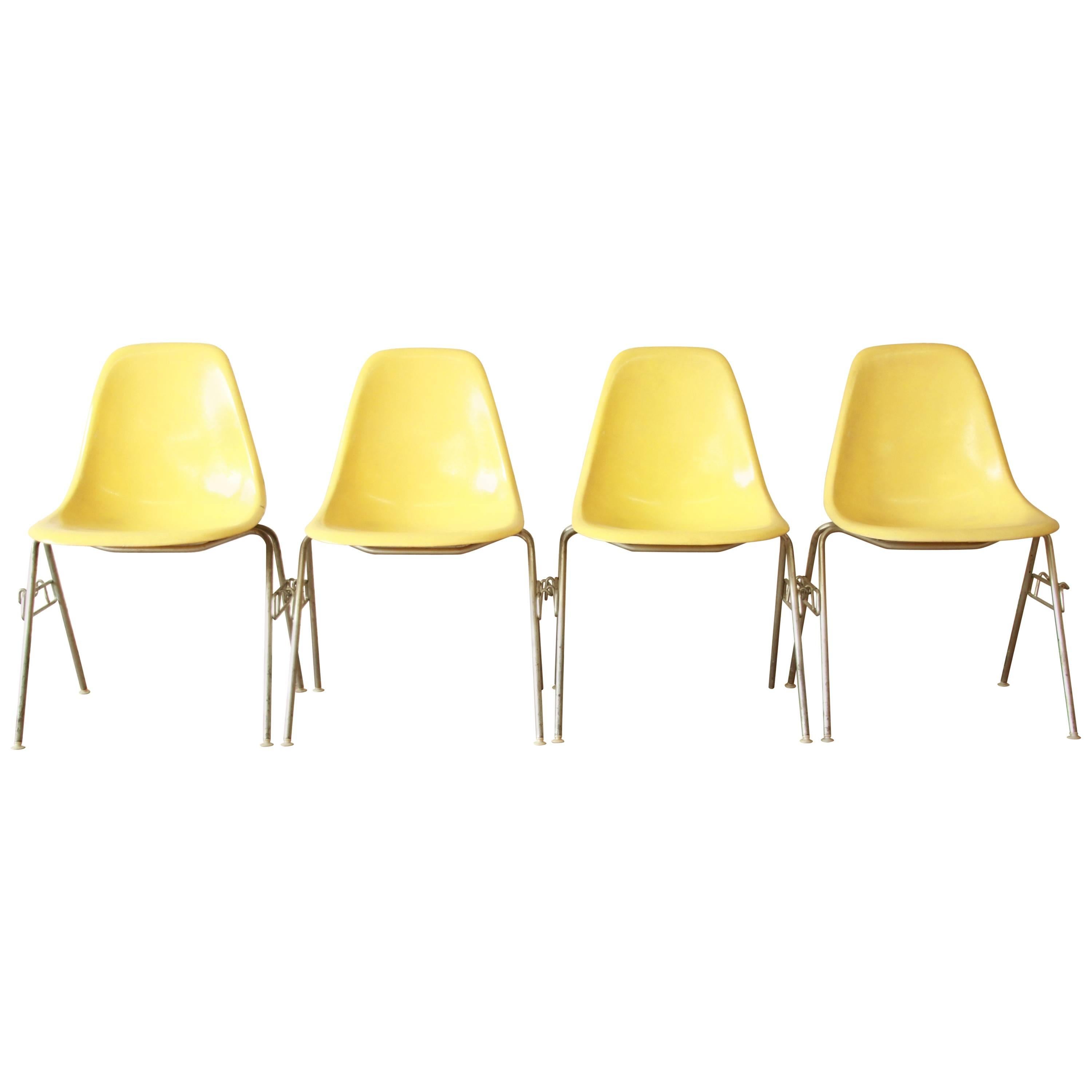Charles & Ray Eames for Herman Miller DSS Stacking Chairs