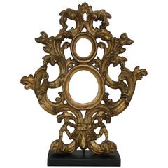 18th Century Italian Giltwood Reliquary 5