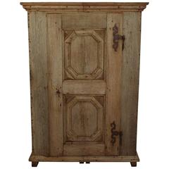 17th-18th Century Dutch Oak Armoire, Cabinet