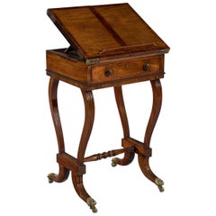 Early 19th Century Regency Period Mahogany Metamorphic Reading Table