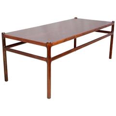 Mid-Century Rosewood Coffee Table by Johannes Andersen