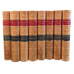 Works of George Eliot in 8 Leather Bound Volumes