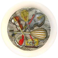 Piero Fornasetti Metal "Strumenti" Pattern Tray, 1950s-1960s 8