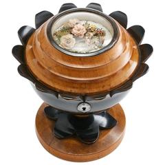 19th Century Boxwood and Ebonized Base Tea Caddy, English, circa 1820 10