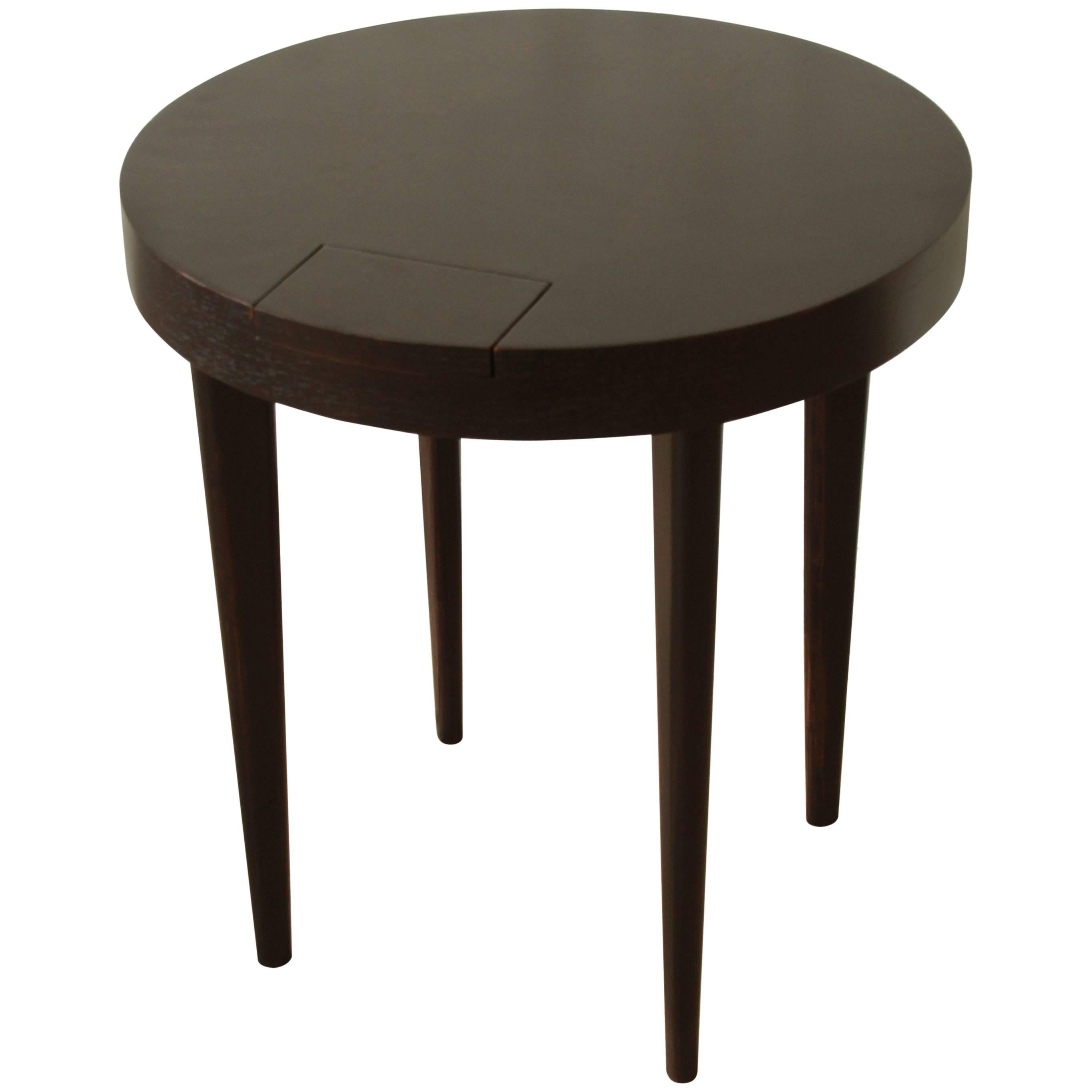 Gilbert Rohde Ebonized Occasional Table