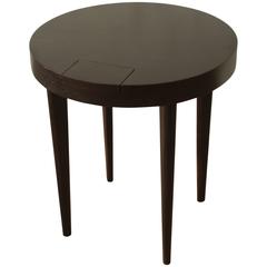 Gilbert Rohde Ebonized Occasional Table