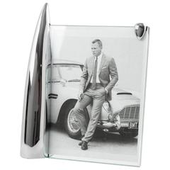 Philippe Starck 1989 Shark Collection Chrome Picture Photo Frame