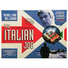 Vintage "The Italian Job" Film Poster, 1999