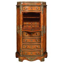 French Kingwood and Rosewood Secretaire a’ Abbattant 6