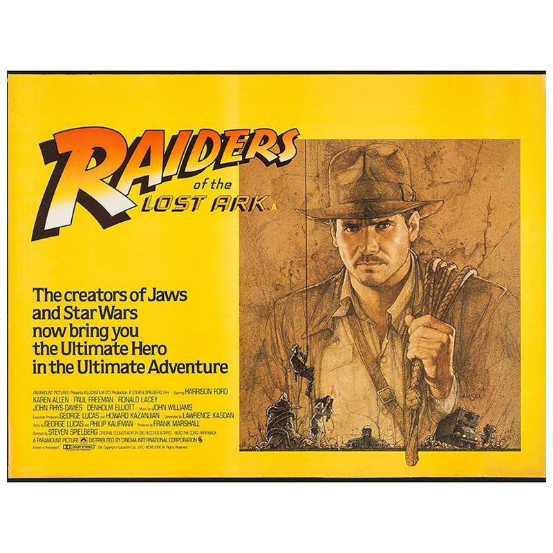 "Raiders of the Lost Ark", Film Poster, 1981 For Sale