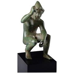 Ancient Greek Bronze Figure of Hephaistos, 400 BC 11
