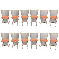Limited Edition Expo '92 Brass Chairs 2