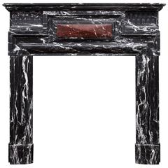 Antique Belgian Marble Fireplace 2