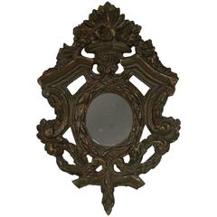 Small 18th Century Italian Baroque Mirror