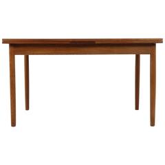 Mid-Century Danish Teak Extendable Dining Table 6