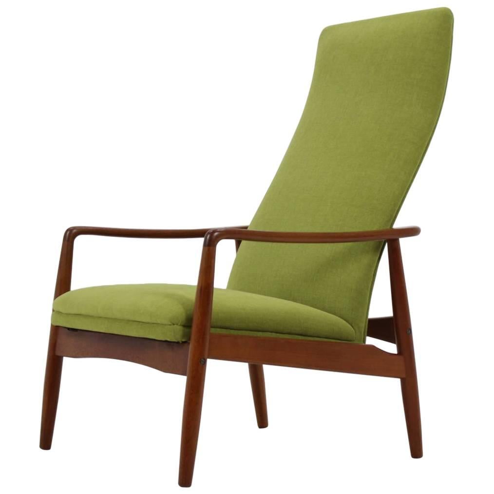 Reclining Lounge Chair by Søren Ladefoged, 1960