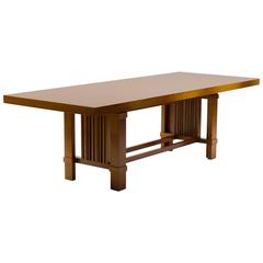 Cassina Taliesin Dining Table Designed by Frank Lloyd Wright