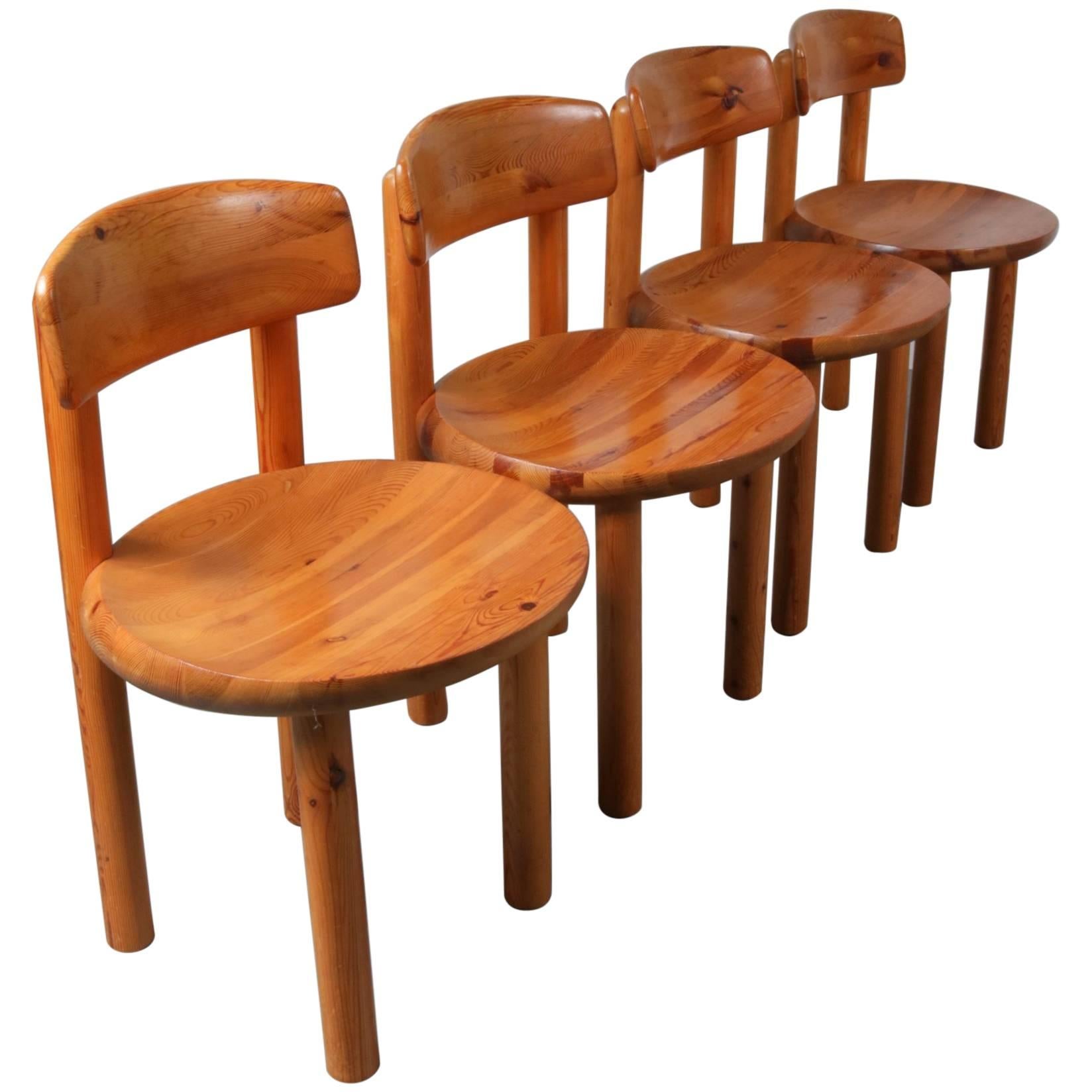 Set of Four Dining Chairs by Rainer Daumiller for Hirtshals Sawmill, Denmark